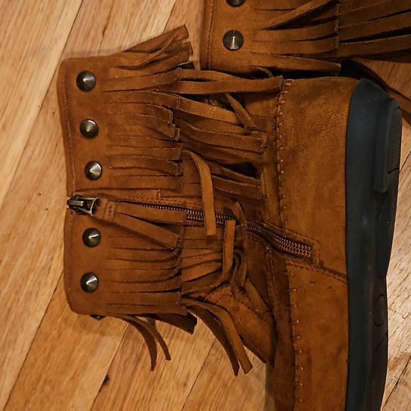 COMFORTVIEW MOCCASIN ZIPPER SHOES BROWN - Picture 6 of 9